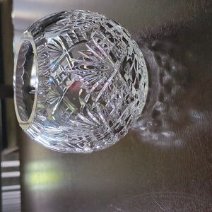 Vintage crystal vase